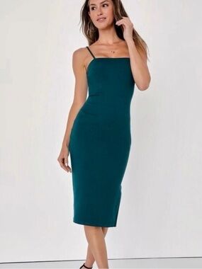 cocktail ready navy blue crochet lace midi dress NWT Lulus Cocktail Ready Navy Blue Crochet Lace Midi Dress-SMALL